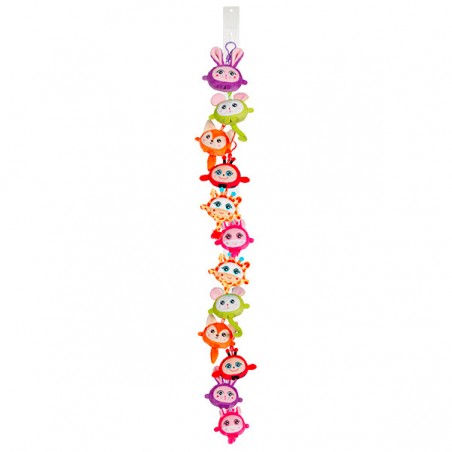 SQUISHIMALS SPARKLE BAG CLIP 8 CM