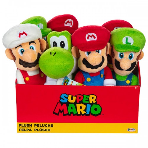 PELUCHE MARIO BEAN BAG ASST...