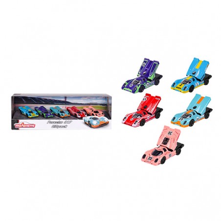 MAJORETTE PORSCHE GIFTPACK 5 PCS