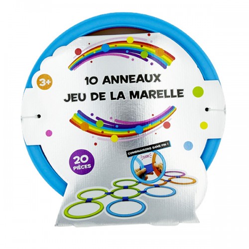 10 ANNEAUX JEU DE LA MARELLE