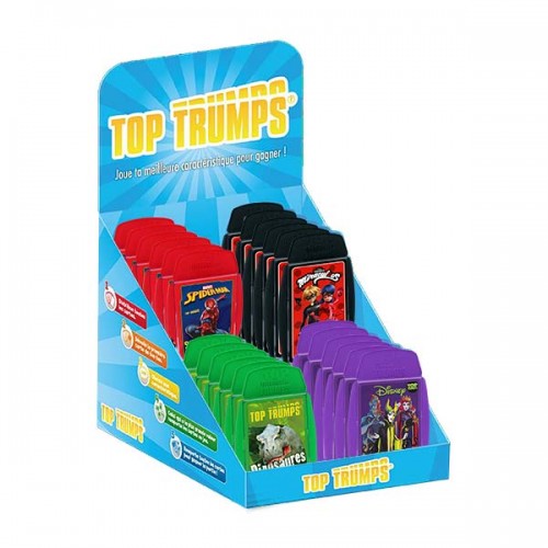 PRESENTOIR  TOP TRUMPS  24 PCS