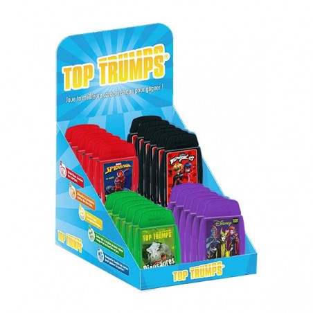 PRESENTOIR  TOP TRUMPS  24 PCS