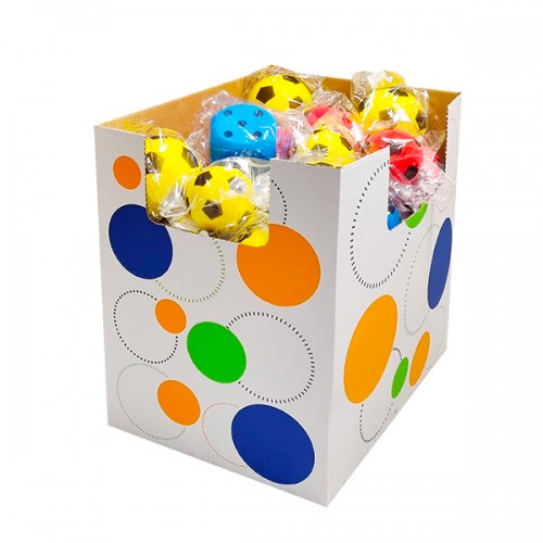 BOX DE 48 BALLONS MOUSSE...