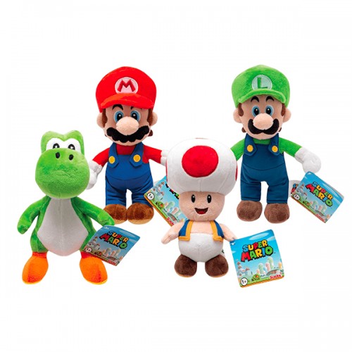 PELUCHE MARIO 20CM  ASST