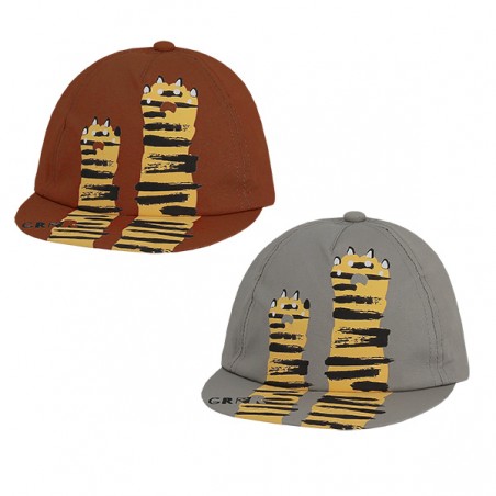 CASQUETTE BEBE PATTE TIGRE T47/49