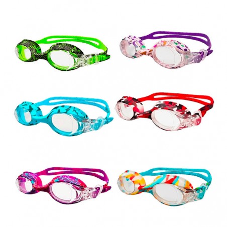 LUNETTES PISCINE ENFANT SILICONE DECOREE