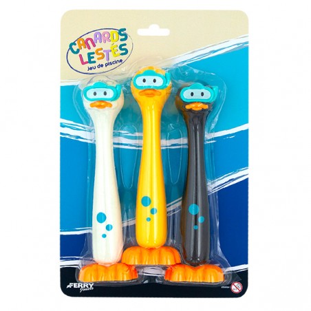 JEU DE PISCINE 3 CANARDS LESTES