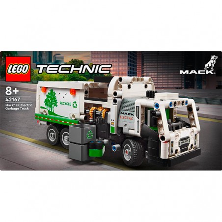 MACK LR ELECTRIC CAMION POUBELLE