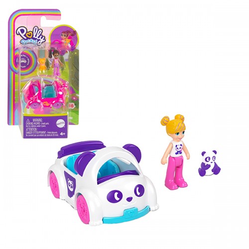 POLLY POCKET MINI FIG + VEH...