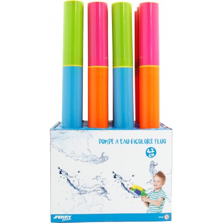  POMPE A EAU BI-COLORE FLUO 42CM - DB12