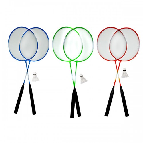  2 RAQUETTES BADMINTON METAL  