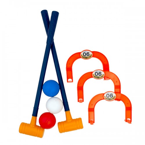  JEU DE CROQUET 8 PCS