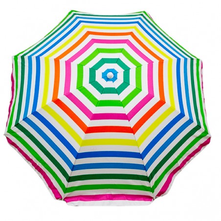  PARASOL RAYE  FIB/VERRE 180 INCLI UPF50+