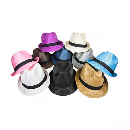  CHAPEAU FEMME PAILLE PAPIER T57