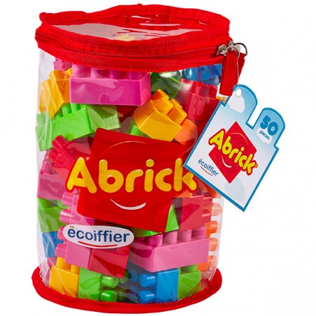  ABRICK SAC TUBE 50 PIECES ROUGE