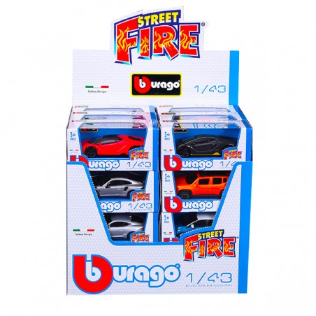  1/43 STREET FIRE COLLECTION ASS DB 24PCS