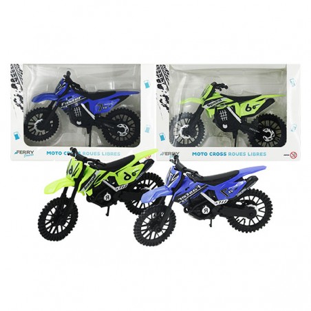  MOTO CROSS A ROUES LIBRES EN BOITE