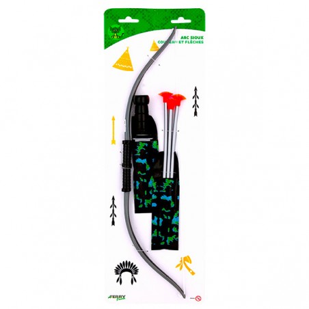  ARC SIOUX COUTEAU ET FLECHES