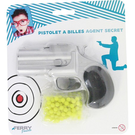  PISTOLET A BILLES AGENT SECRET