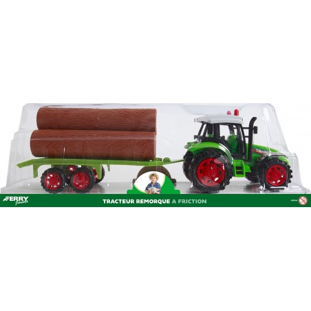  TRACTEUR REMORQUE FRICTION 35 CM