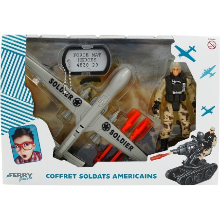  COFFRET SOLDATS AMERICAINS