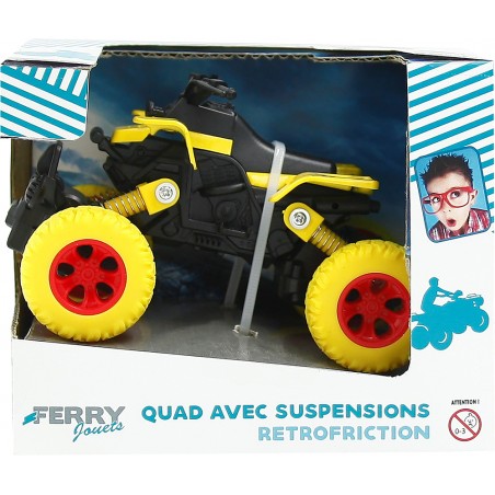  QUAD METAL AVEC SUSPENSION RETROFRICTION