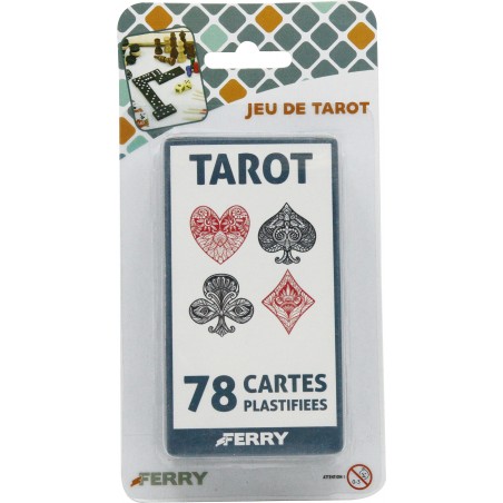  JEU DE TAROT - 78 CARTES PLASTIFIEES