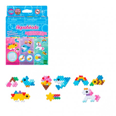  AQUABEADS SACHETS THEMATIQUES ASST DB12