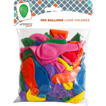  100 BALLONS CLASSIQUES