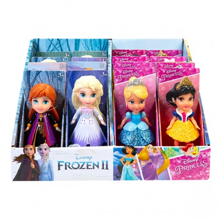  POUPÉES 8CM DISNEY PRINCESS FROZEN DB16P