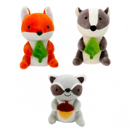  PELUCHE ANIMAUX DE LA FORET SPANDEX