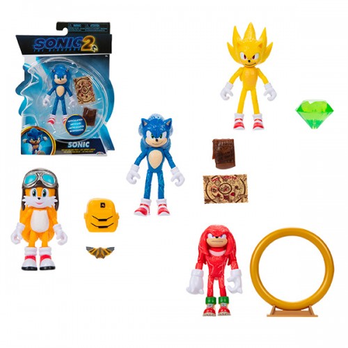  SONIC 2 FIGURINES 10CM ASST 