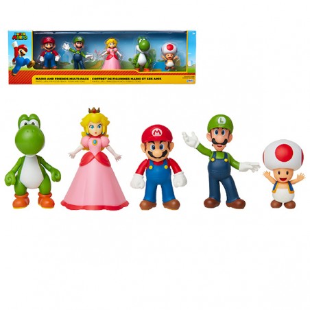  COFFRET FIGURINES MARIO ET SES