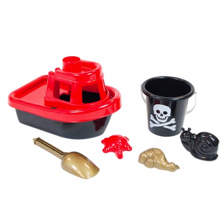  BATEAU GARNI PIRATES 31 CM