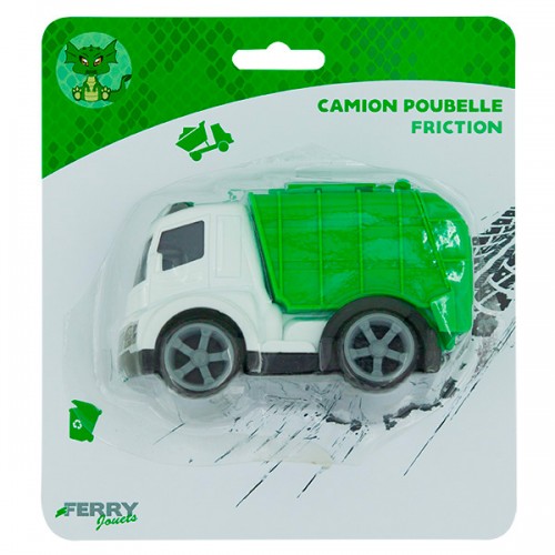  CAMION POUBELLE 12 CM...