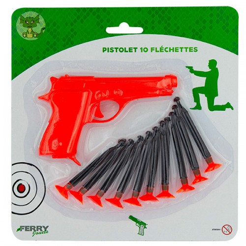  PISTOLET +  10 FLÈCHES...