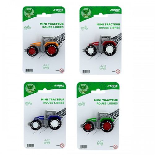  MINI TRACTEUR METAL ROUES...