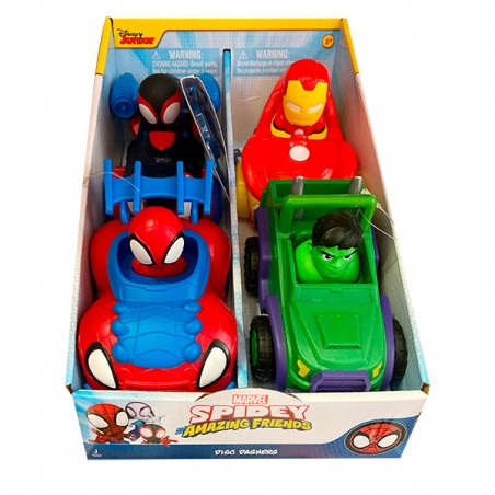  SPIDEY VEHICULE LANCE DISQUES DB4