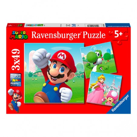  PUZZLE 3X49 PCS ASST