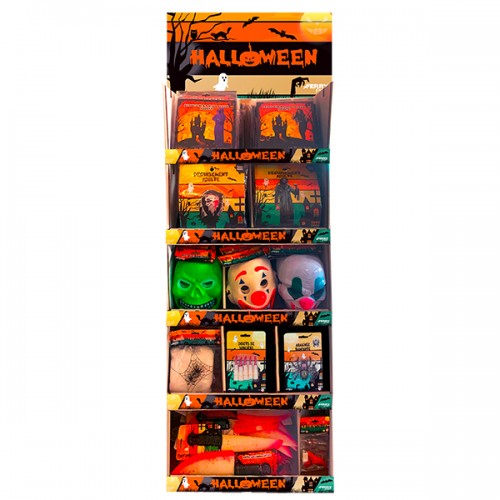  TOUR HALLOWEEN ADULTE 192PCS