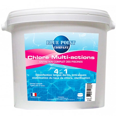 SEAU CHLORE CHOC MULTI-ACTIONS 5KGS