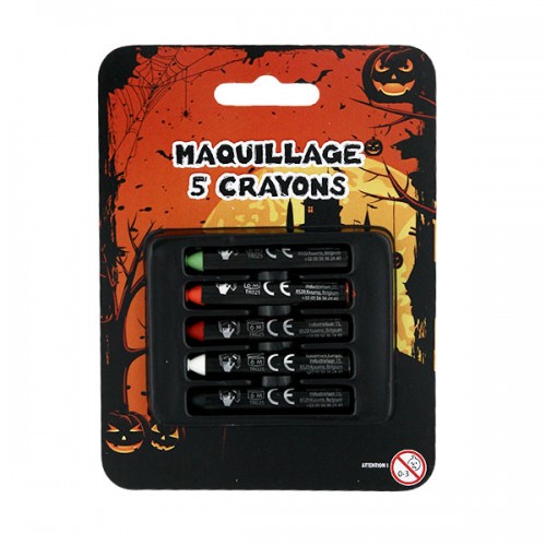 MAQUILLAGE HALLOWEEN 5 CRAYONS