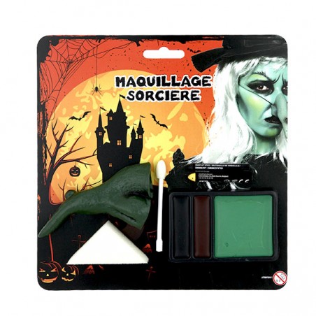 MAQUILLAGE SORCIERE 