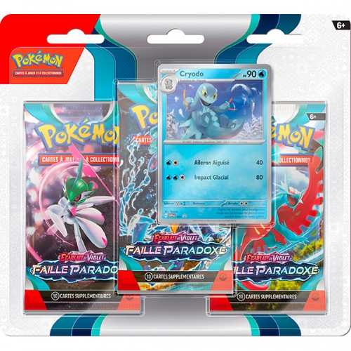 PACK 3 BOOSTERS POKEMON