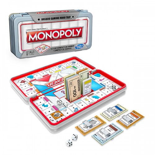 MONOPOLY ROAD TRIP VOYAGE