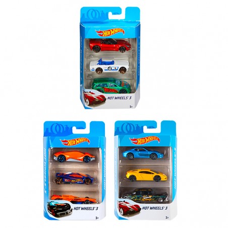 PACK 3 VOITURES HOT WHEELS