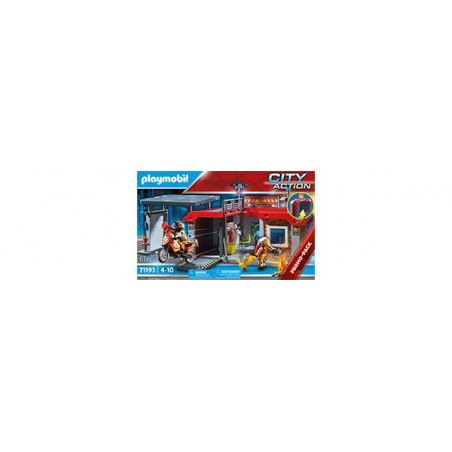 CASERNE DE POMPIERS TRANSPORTABLE