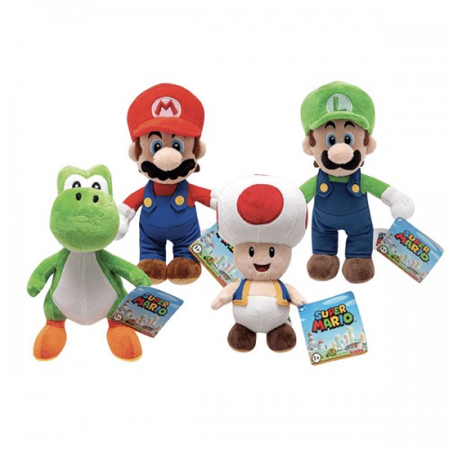 PELUCHE MARIO 20CM  ASST