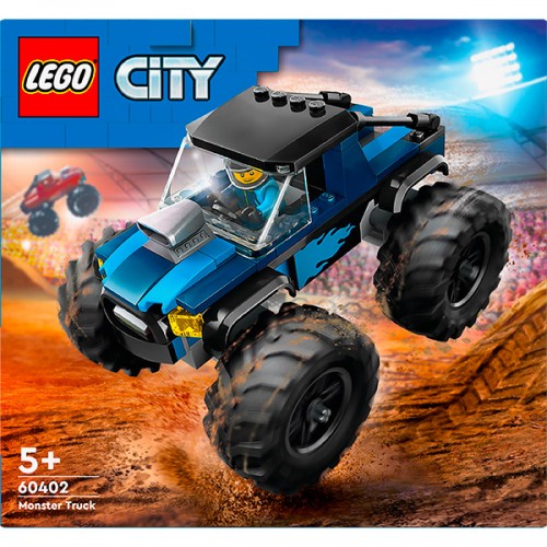 LE MONSTER TRUCK BLEU