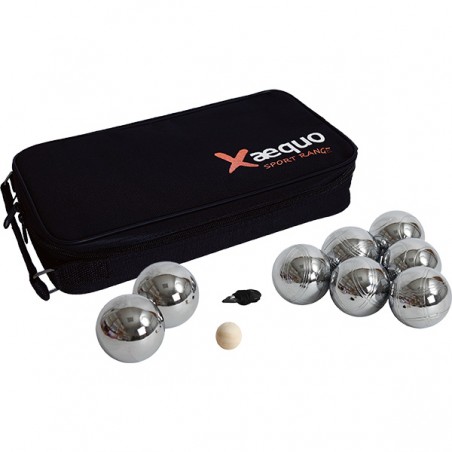 8 BOULES DE PETANQUE METAL